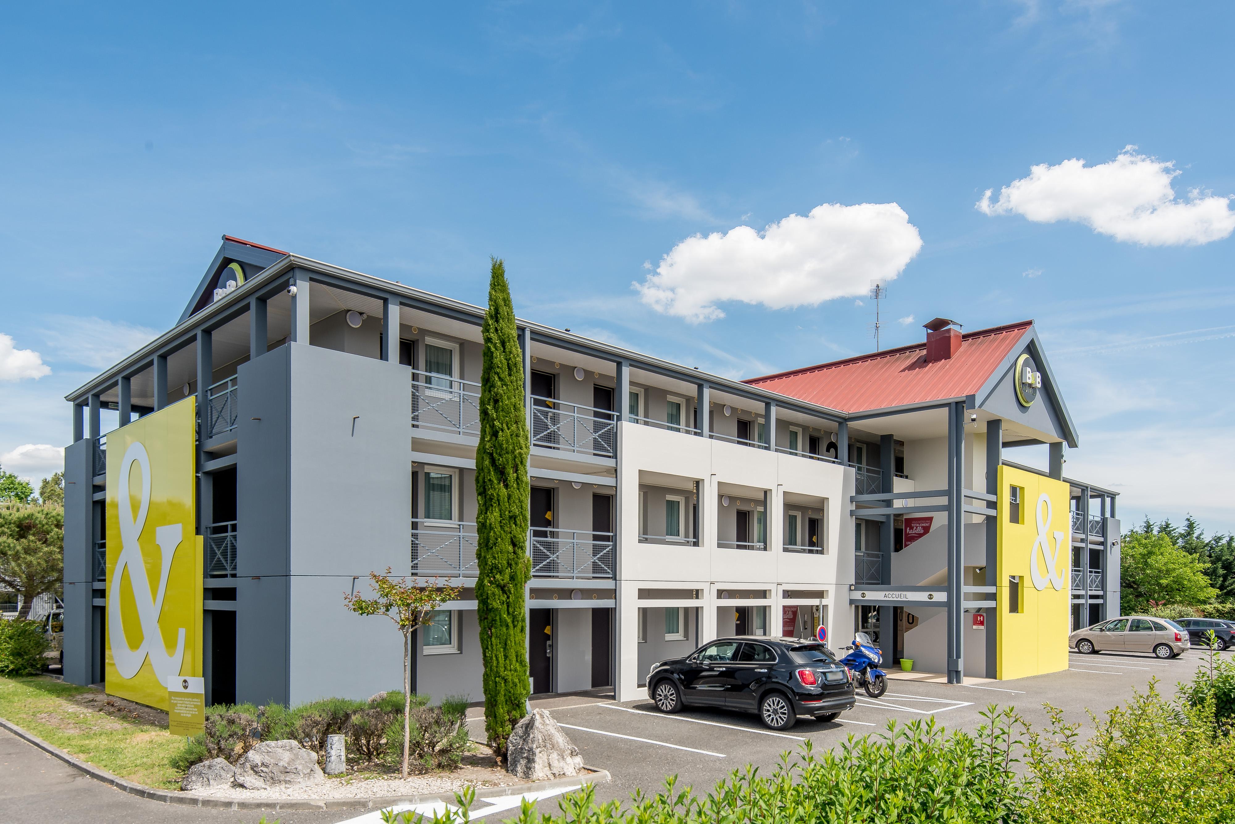B&B HOTEL Bordeaux Mérignac Hôtel de Ville Exterior foto